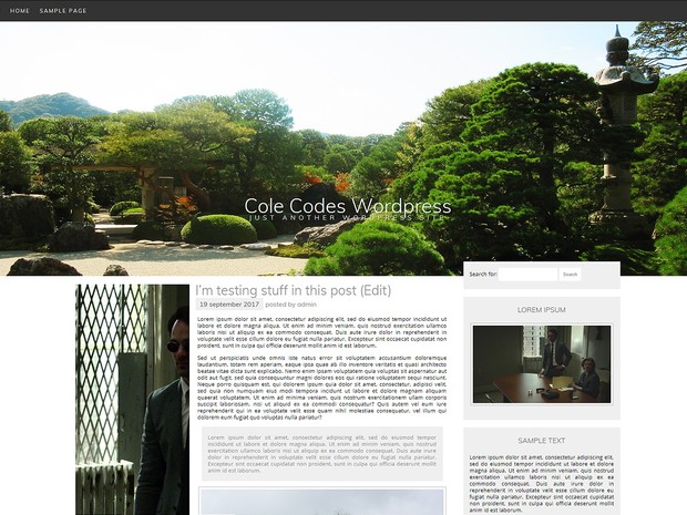 Subtle - Wordpress Theme