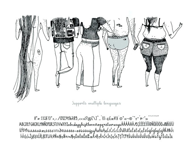 Poor Hans handwritten font