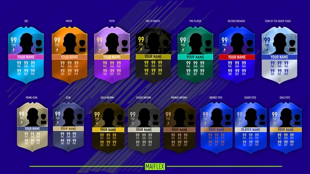 FIFA 19 SPECIAL CARDS TEMPLATE *FULLY EDITABLE*