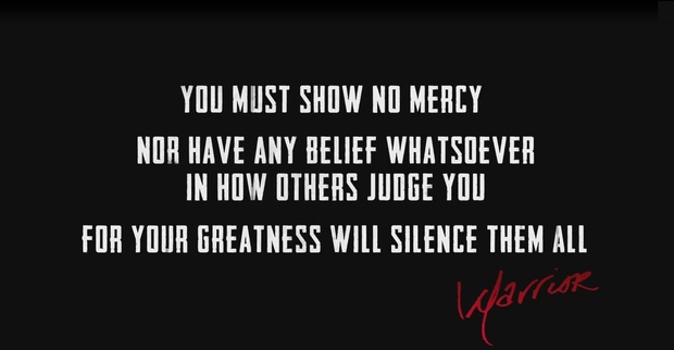 Ultimate Creations presents WARRIOR SPEAKS