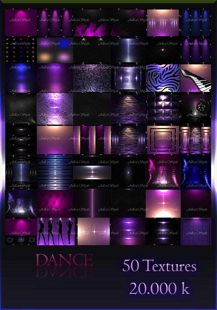 IMVU TEXTURES FILE "DANCE" - AllexStyle