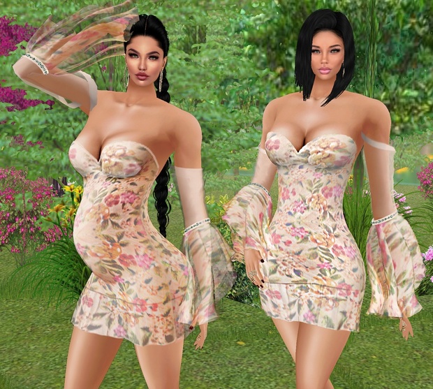 2 Spring Dresses One for Pregnant