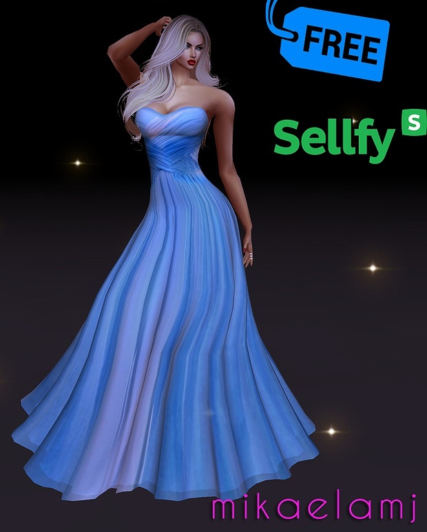Blue Summer Gown