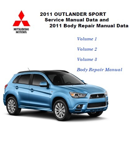 MITSUBISHI OUTLANDER 2011 SPORT REPAIR SERVICE MANUAL ...