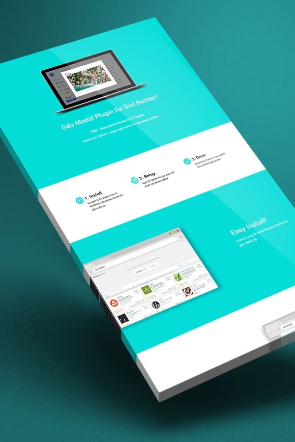 Gdo Modal Plugin for Divi Builder