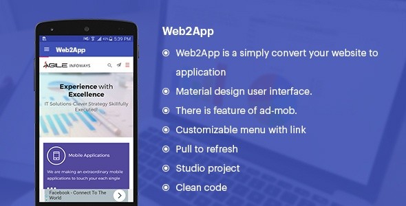 WebToApp (Convert your Website to Application) for ANDROID STUDIO