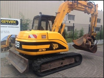 JCB JS70 Tracked Excavator Service Repair Workshop Manual DOWNLOAD