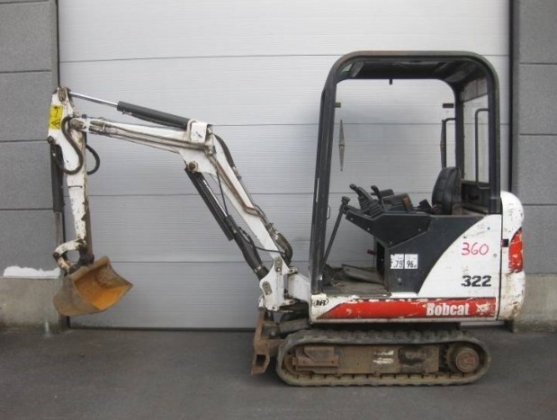 Bobcat 320, 322 Hydraulic Excavator (G Series) Service Repair Manual (S/N 223911001 & Above...)
