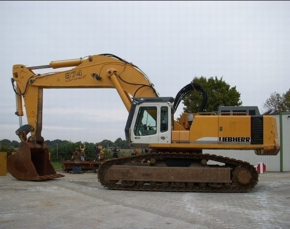 Liebherr R974 R984 Tracked Excavator Service Repair Workshop Manual DOWNLOAD