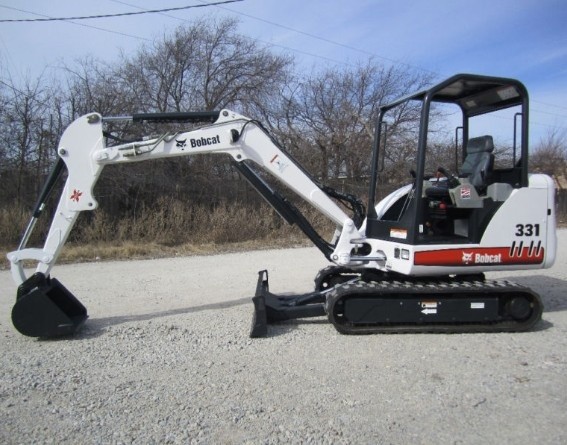 Bobcat 331, 331E, 334 Hydraulic Excavator (G Series) Service Repair Manual (S/N 234313000 & Above)
