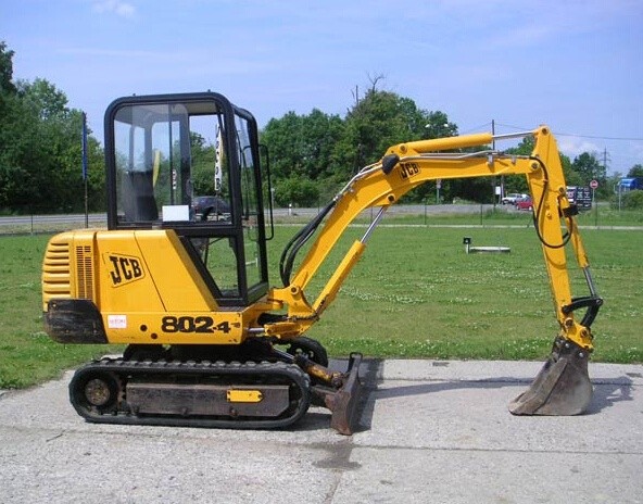 JCB 802, 802.4, 802 Super Mini Excavator Service Repair Workshop Manual DOWNLOAD