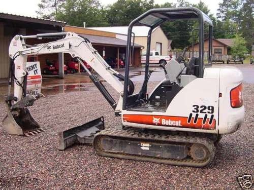 Bobcat 329 Compact Excavator Service Repair Manual DOWNLOAD (S/N AACL11001 , A9K211001 & Above)
