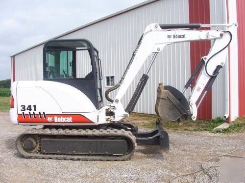 Bobcat 337, 341 Compact Excavator (G Series) Service Repair Manual (S/N 234611001 & Above...)