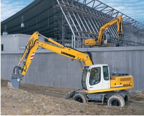 Liebherr A900B A904 A914 A914B A924 A924B Litronic Wheel Excavator Service Repair Manual