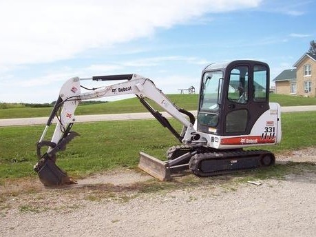 Bobcat 331, 331E, 334 Hydraulic Excavator (G Series) Service Repair Workshop Manual DOWNLOAD
