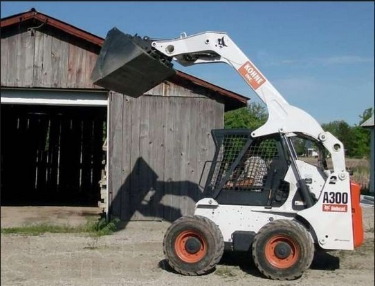 Bobcat A300 All Wheel Steer Loader Service Repair Manual ( S/N 539911001, 540011001 & Above )
