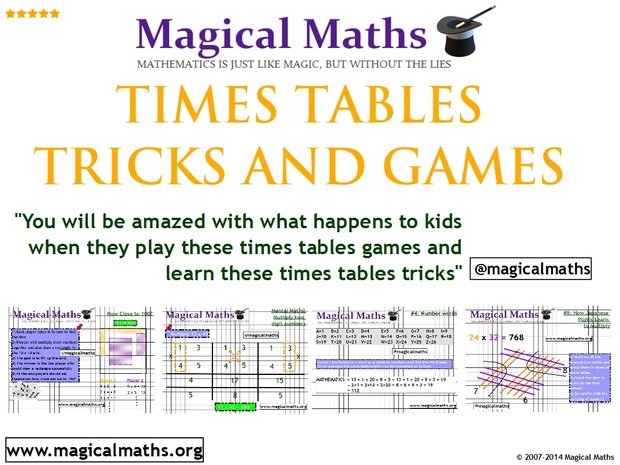 TOP TIPS, TRICKS & GAMES TO IMPROVE YOUR MATHS TIMES TABLES SKILLS