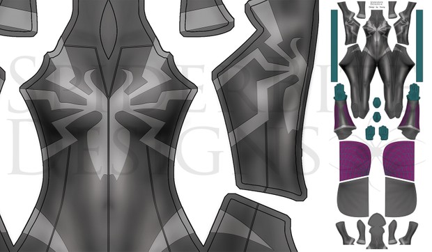 Gwenom design by Rockheart