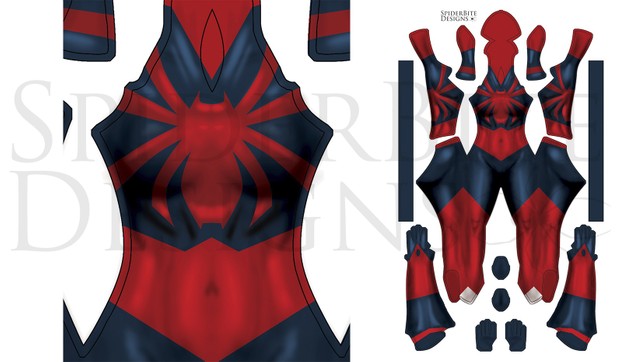 Spider MJ: original concept by FooRay on DeviantArt