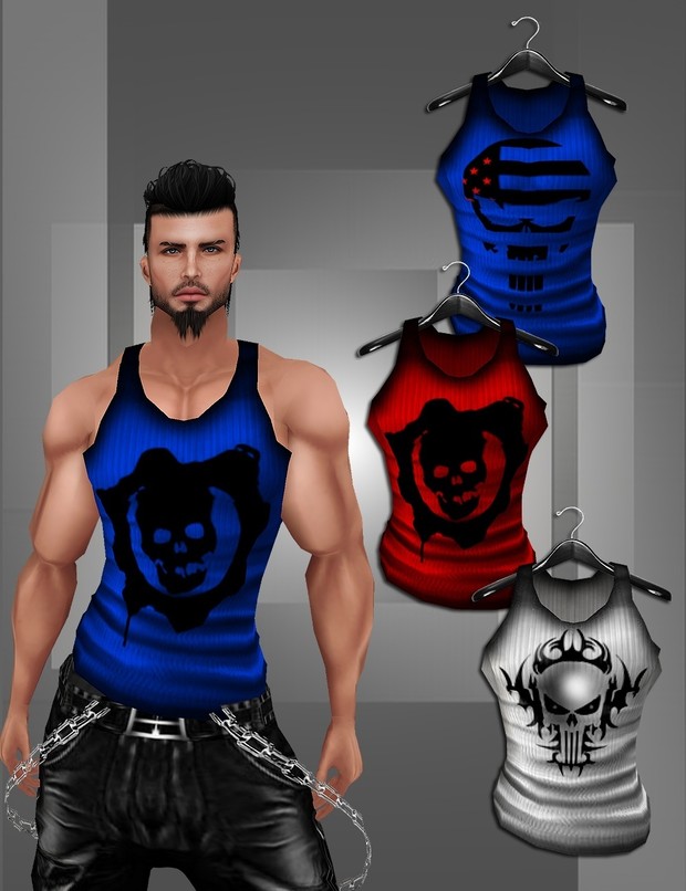 Muscle Skull Tanks
