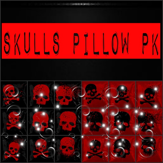 Skullz Pillows