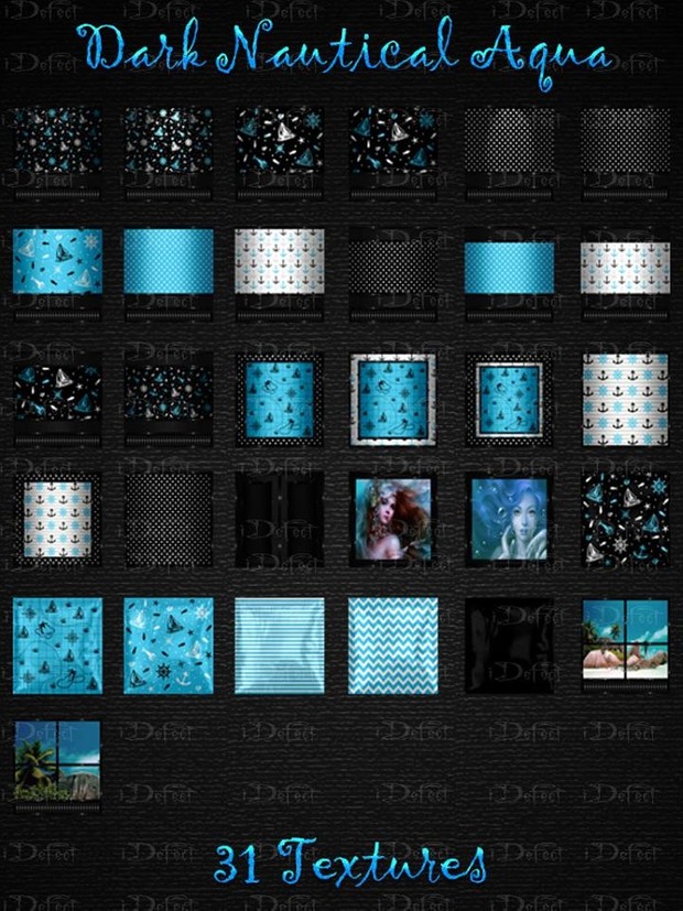 Dark Nautical Aqua