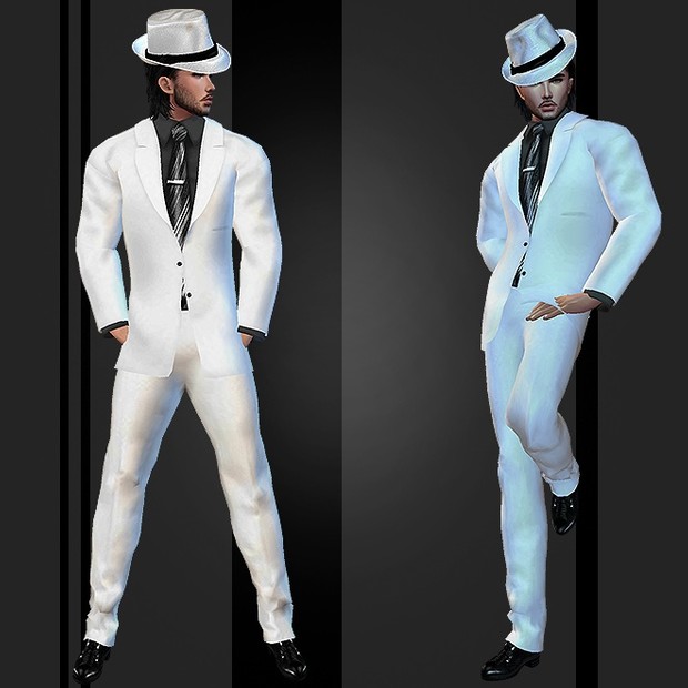 Wedding Suit White V.2 Catty Only!
