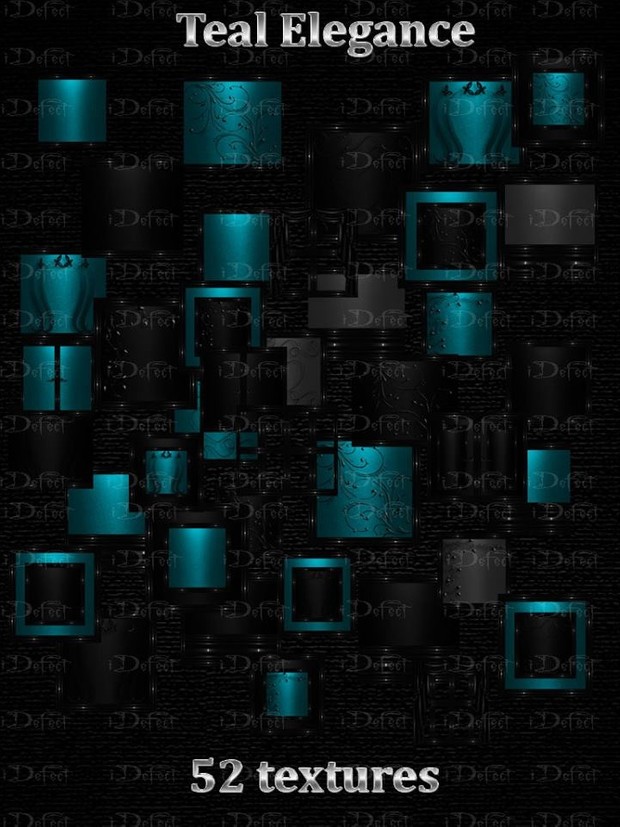 Teal Elegance