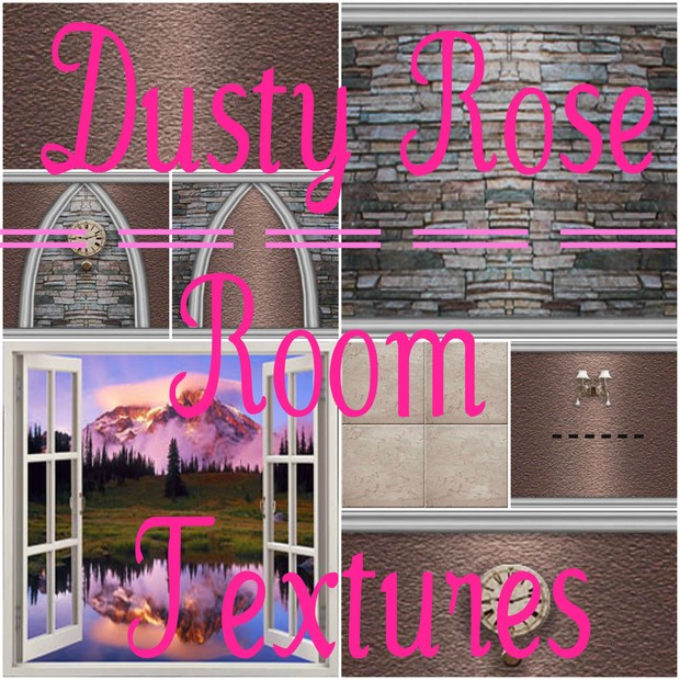 Dusty Rose Room Textures