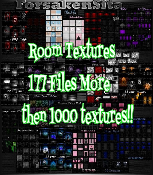 177 Texture Files, Catty Only! 2 Peoples only 0/2