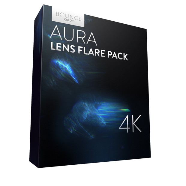 AURA Lens Flares 4K / Bounce Color