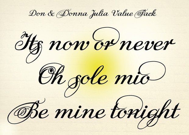 Don & Donna Julia Value Pack