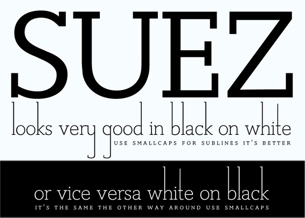 SUEZ font