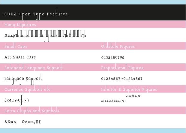 SUEZ font
