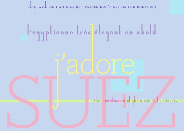 SUEZ font