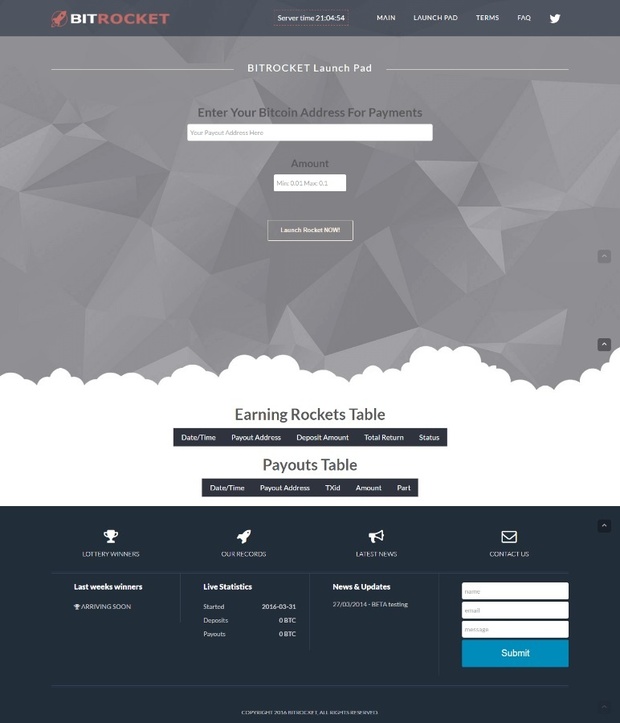 Investment Software Platform Profit3HYIP BTC