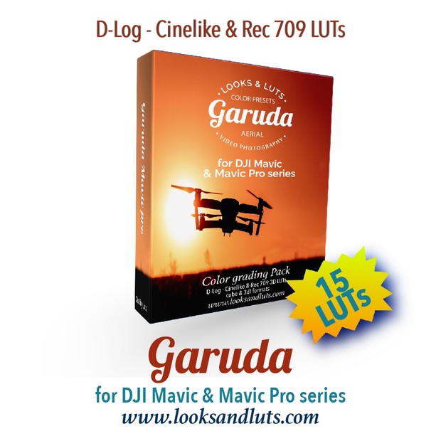 GARUDA Color Presets for DJI Mavic & Mavic Pro Series