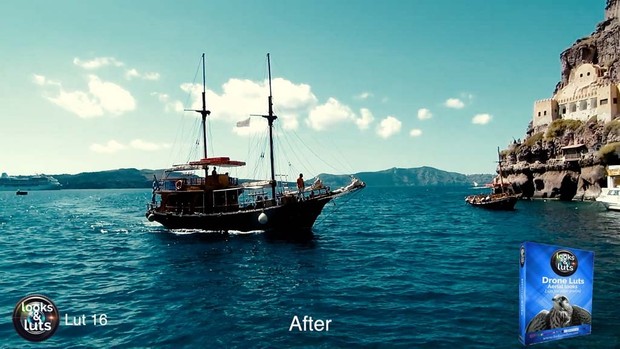 Aerial DRONE Luts Pack - 30 luts! plus technical & bonus LUTs!