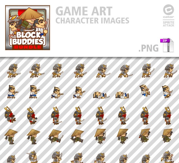 BlockBuddies Samurai Bundle