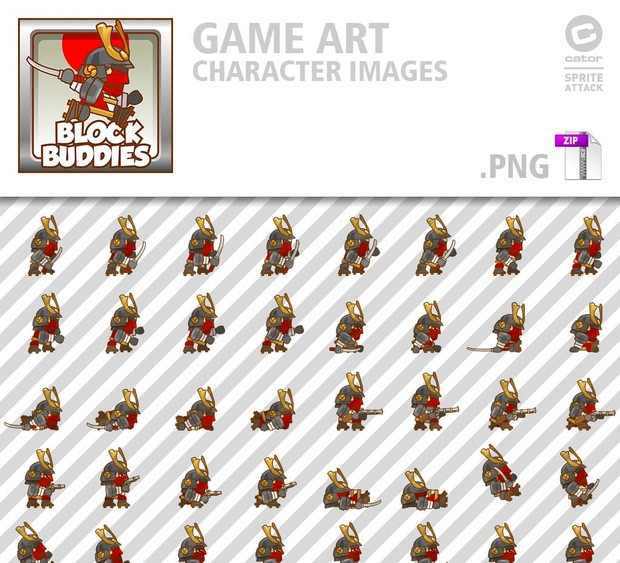 BlockBuddies Samurai 3