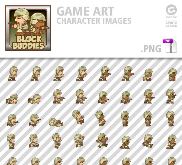 BlockBuddies Soldiers