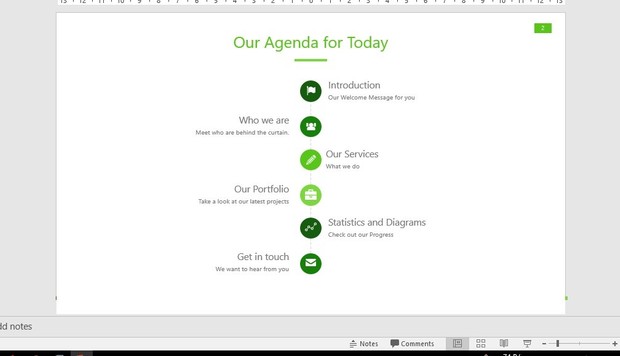 Light GREEN PPT