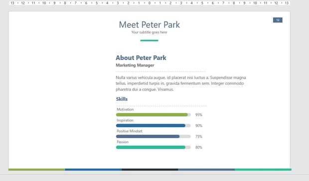 Light Colored PPT