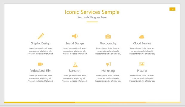 Light yellow PPT