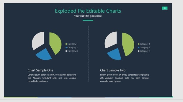 Colored Dark Powerpoint (PPT)