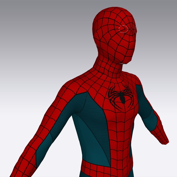 AlexCerva's SM The Arachnid Suit v2 Dye Sub Pattern