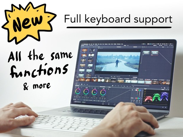 MIDIGrade 2.0: Controller Solution for DaVinci Resolve 15