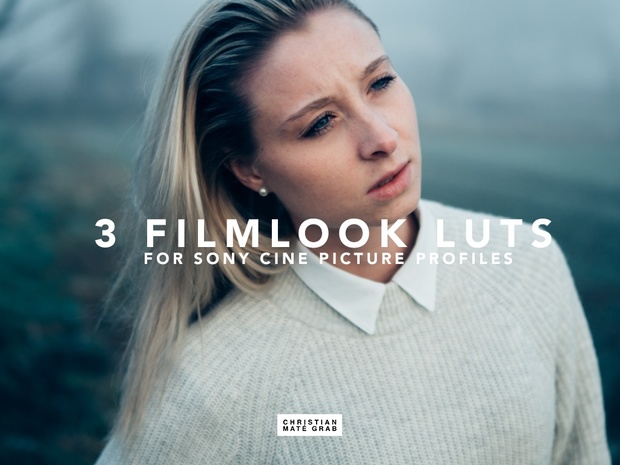 3 FILMLOOK LUTS FOR SONY Cine4