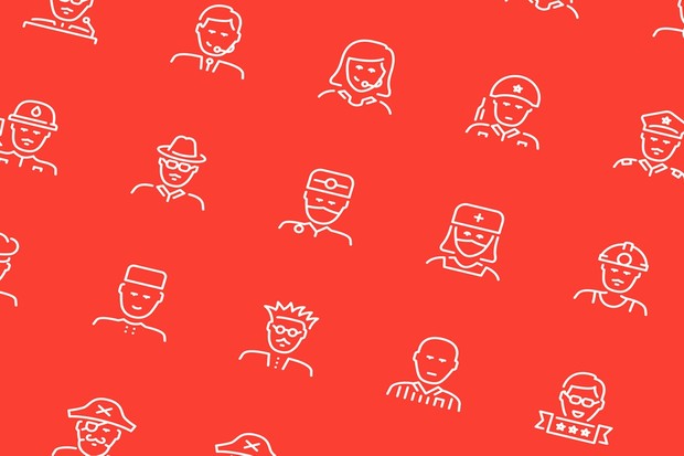 People Line Icons