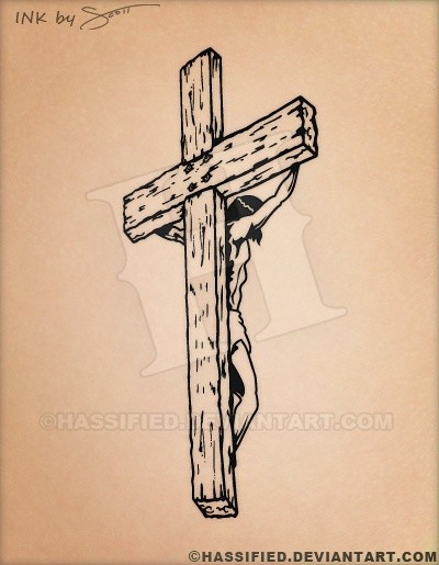 Jesus on the Cross - printable, vector, svg, art